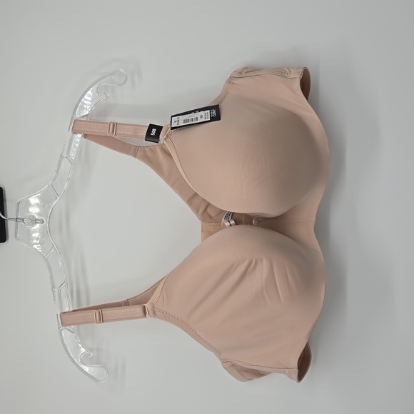 Torrid Curve Beige 360 Basic Smothing Lightly Lined Full Coverage Balconette 50B - Picture 5 of 12